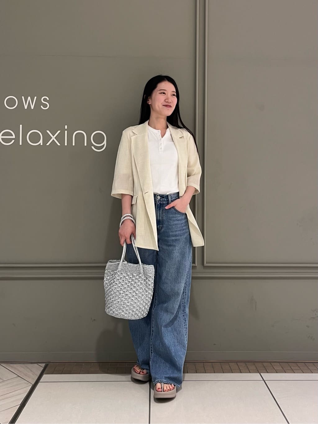 リーバイス green label デニムパンツ バギースタイル UNITED ARROWS green label relaxing | 【別注】<Levi's(R)>CINCH