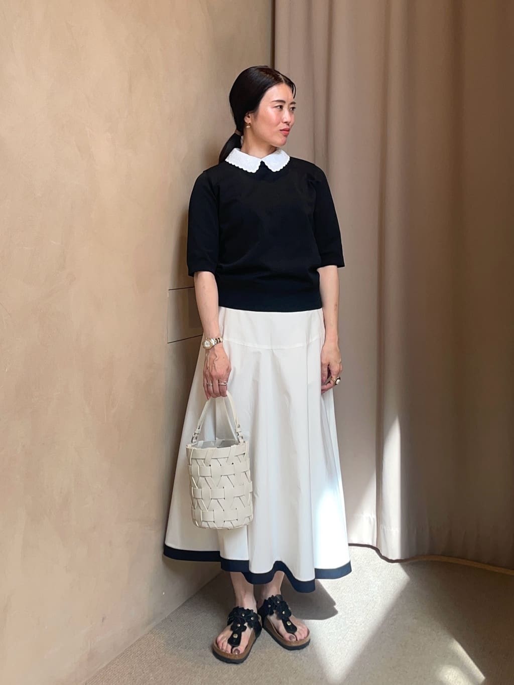 UNITED ARROWS | レディー フラワー ビジュー ニット | Rakuten