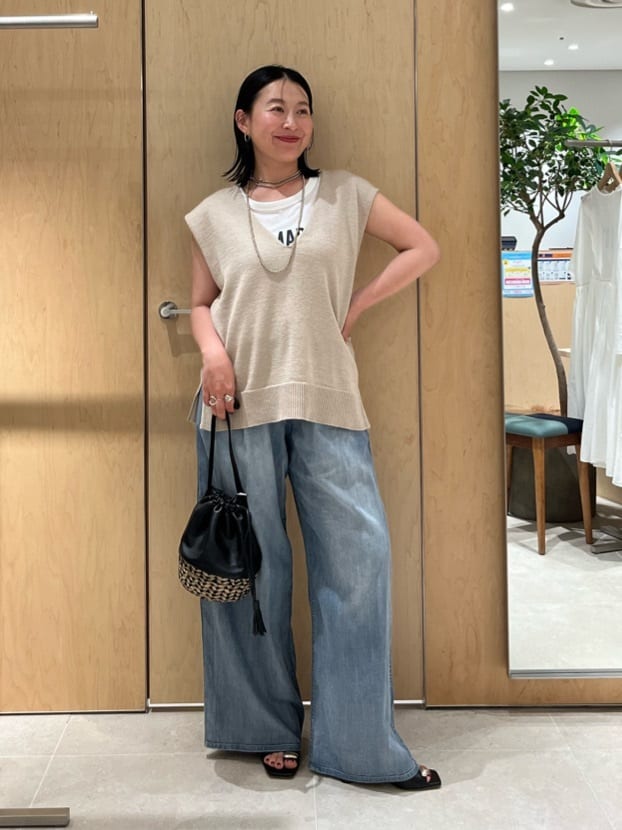 GALLARDAGALANTEのフレンチシアーロゴTeeを使ったコーディネートを紹介します。｜Rakuten Fashion(楽天ファッション／旧楽天ブランドアベニュー)7101617