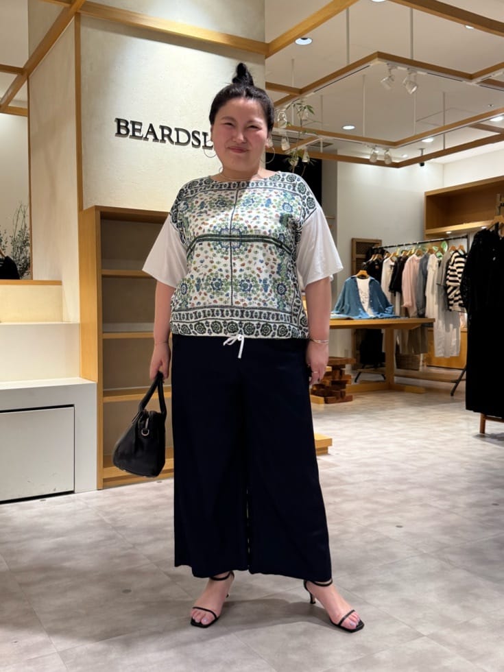 BEARDSLEY | PARK柄スクエアTee | Rakuten Fashion(楽天ファッション