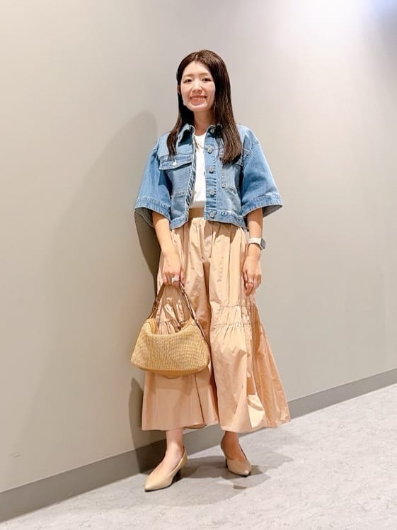 ANAYI | タフタサイドティアード スカート | Rakuten Fashion(楽天