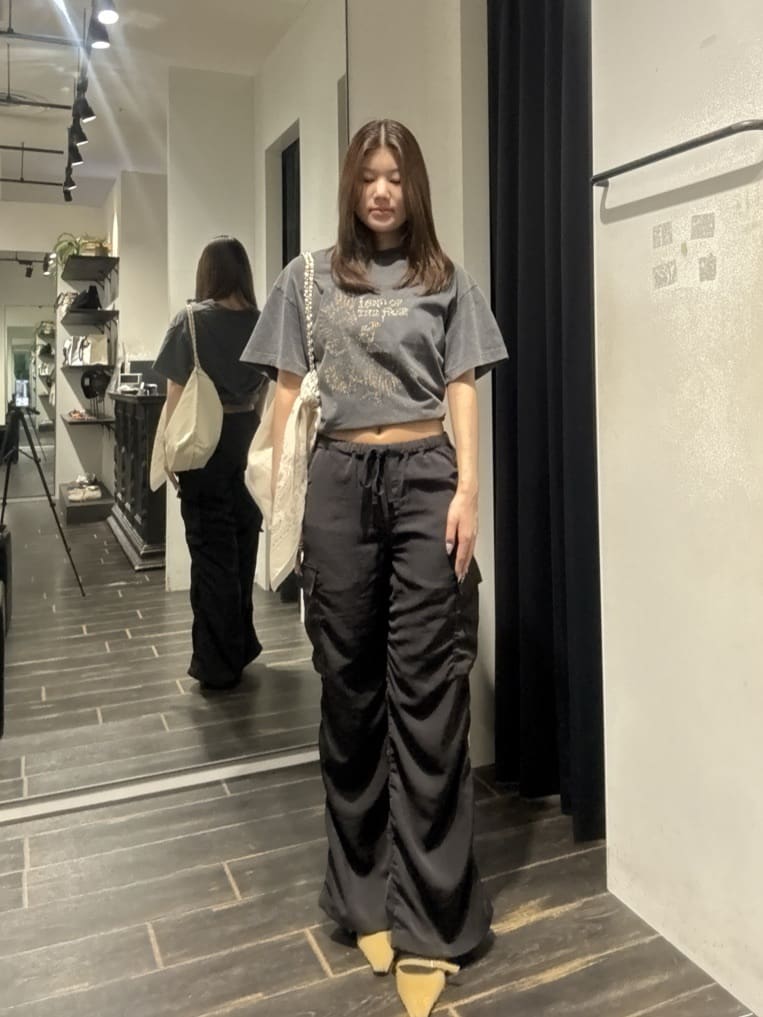 moussy | SATIN CARGO パンツ | Rakuten Fashion(楽天ファッション／旧
