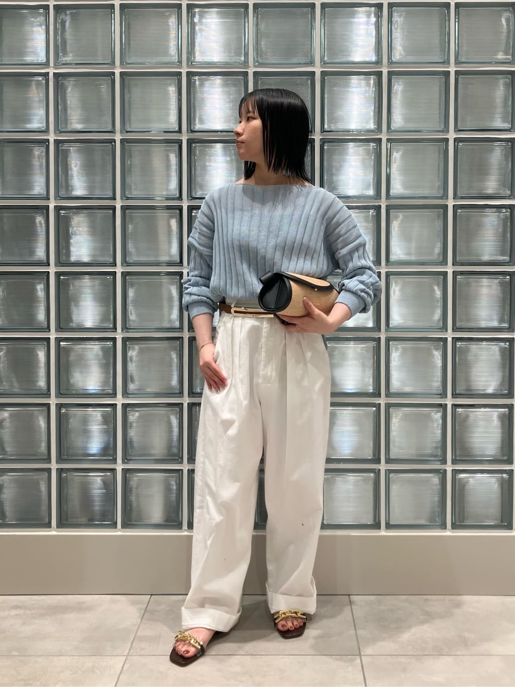 UNITED ARROWS | <conte>チノ タック ワイドパンツ | Rakuten Fashion