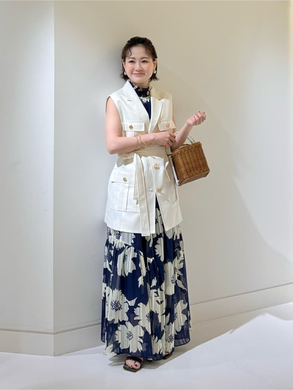 allureville | リネンブレンドサファリジレ | Rakuten Fashion(楽天