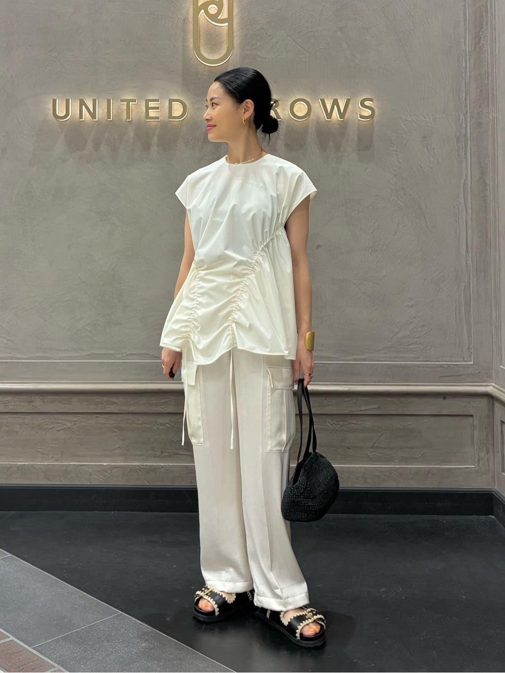 UNITED ARROWS | ナチュラル 2ライン サンダル | Rakuten Fashion(楽天