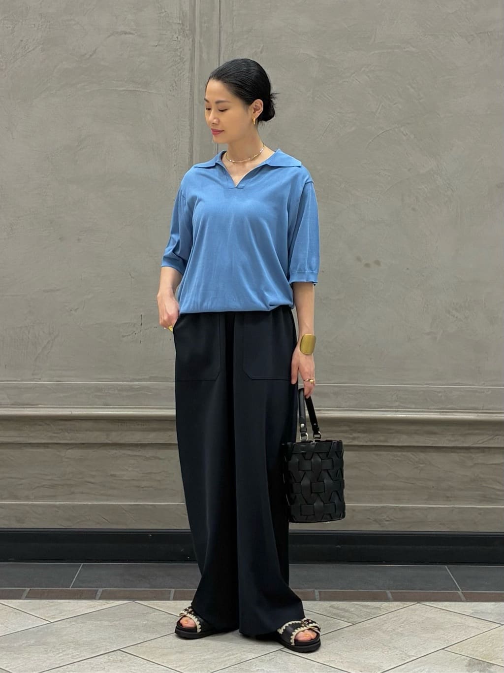 UNITED ARROWS | <LOEFF>ハイゲージ スキッパー ショートスリーブ
