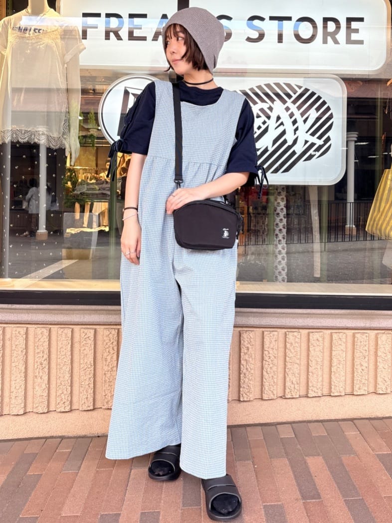 FREAK'S STORE | 別注 シアサッカー チェック柄サロペット | Rakuten