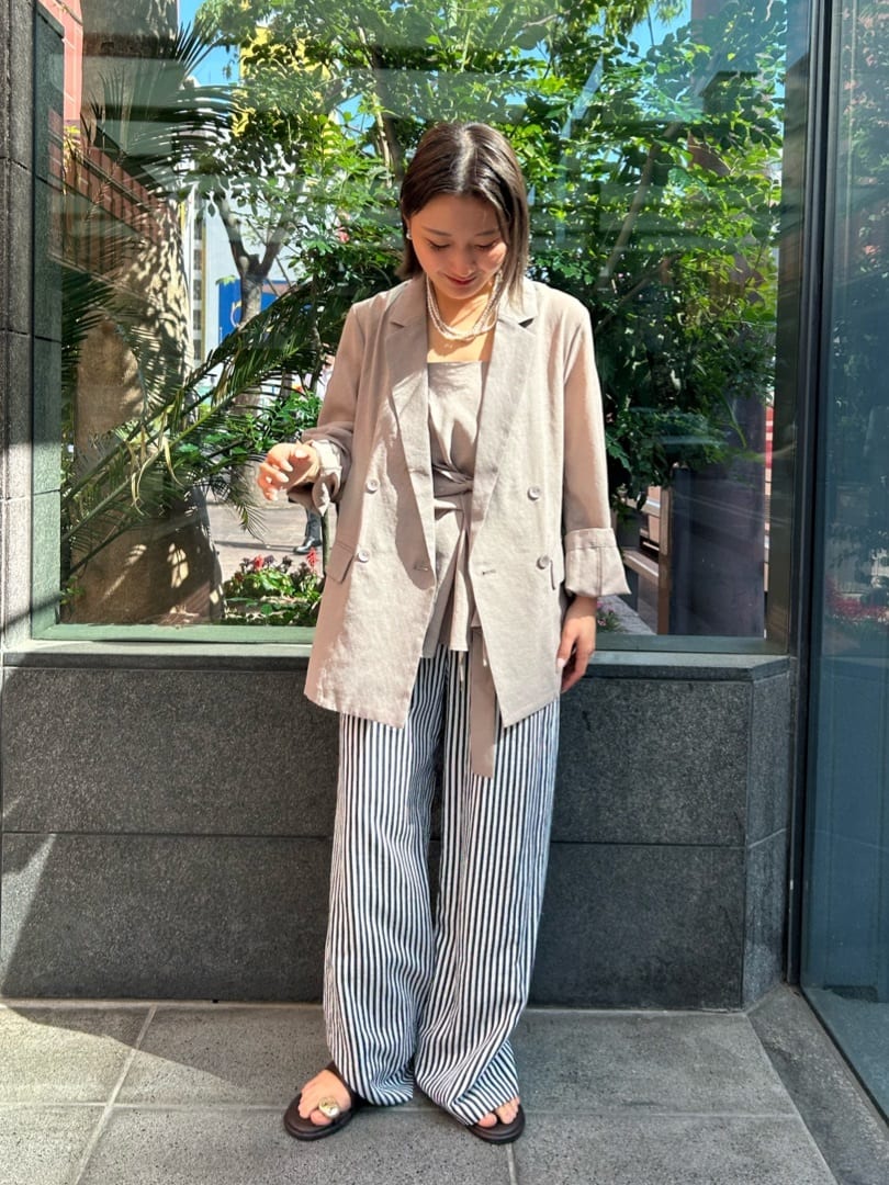 DOUDOU | シアーアシメタックビスチェ | Rakuten Fashion(楽天
