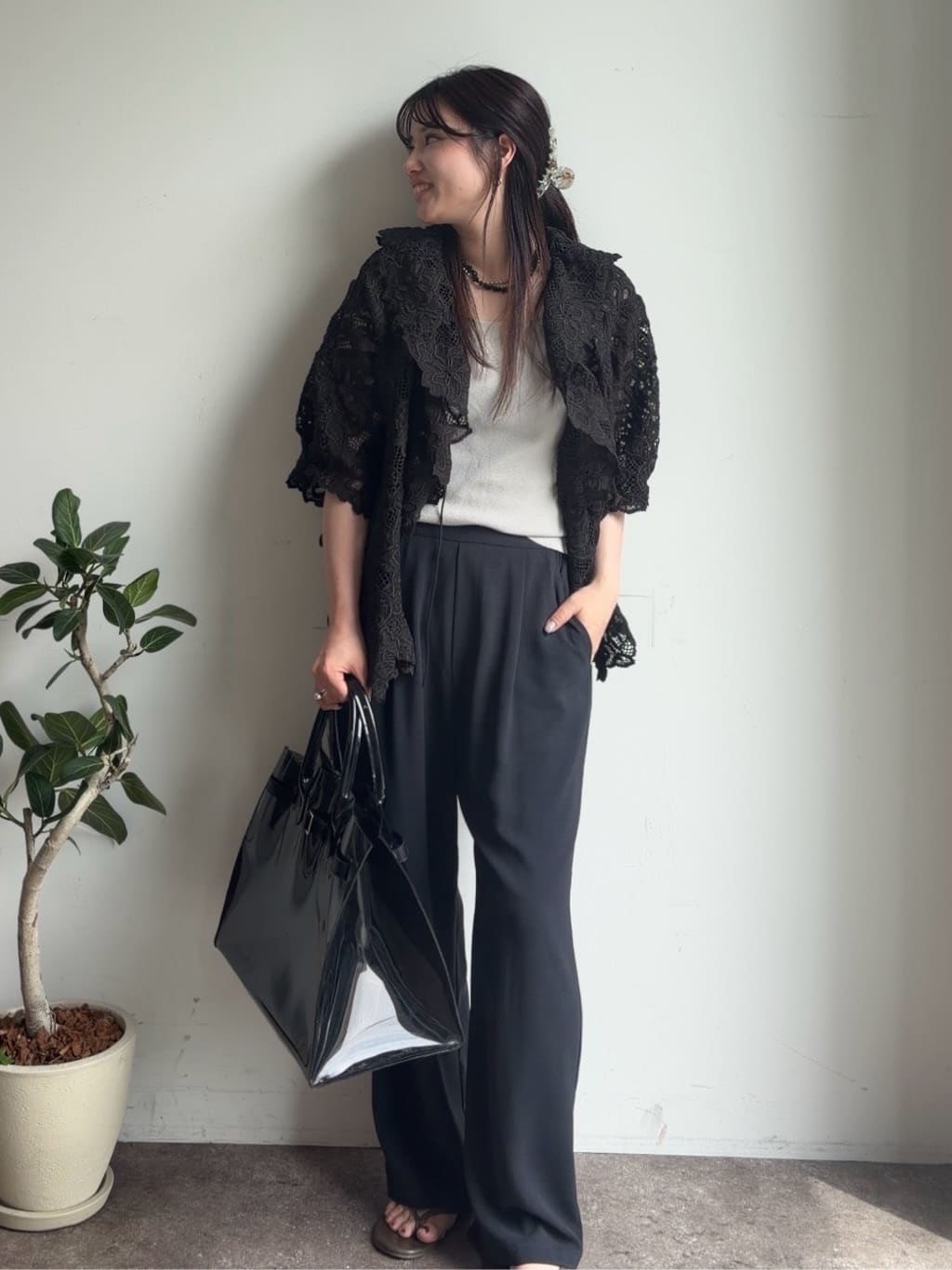 DOUDOU | レースボレロカーディガン | Rakuten Fashion(楽天