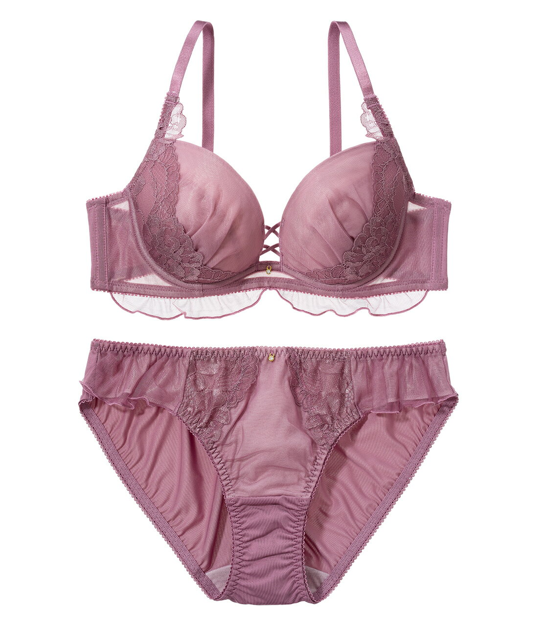 peach John カーテン2枚組【新品】pink くすみカラー　girly PEACH JOHN | 【ソフトでラクな着け心地】エレガンスフラワーノン