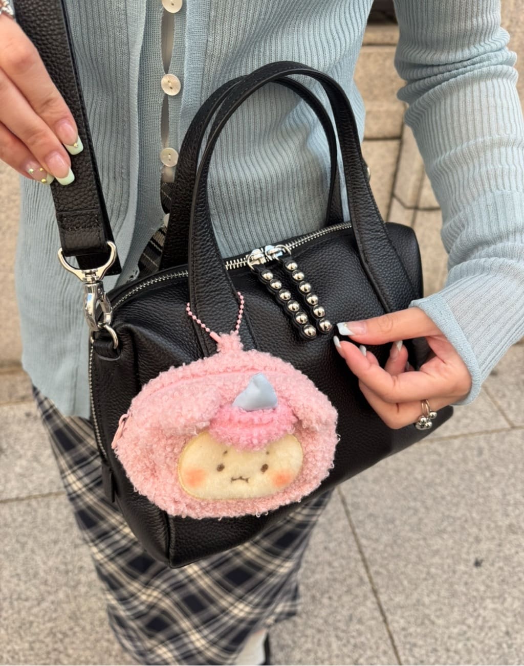 ear PAPILLONNER | スタッズボストンバッグ | Rakuten Fashion(楽天