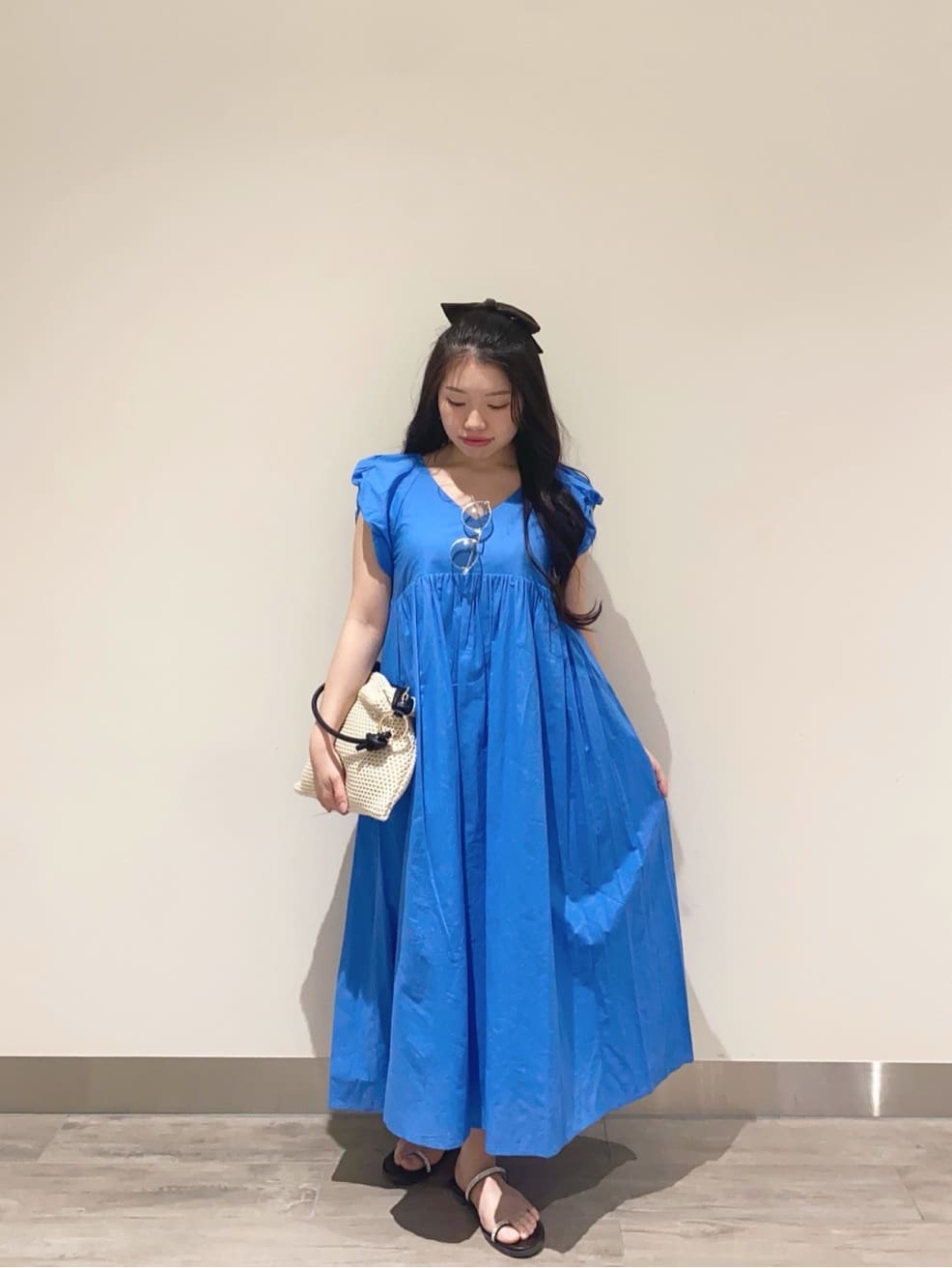 NATURAL BEAUTY BASICの<N.>コットンローンワンピースを使った 