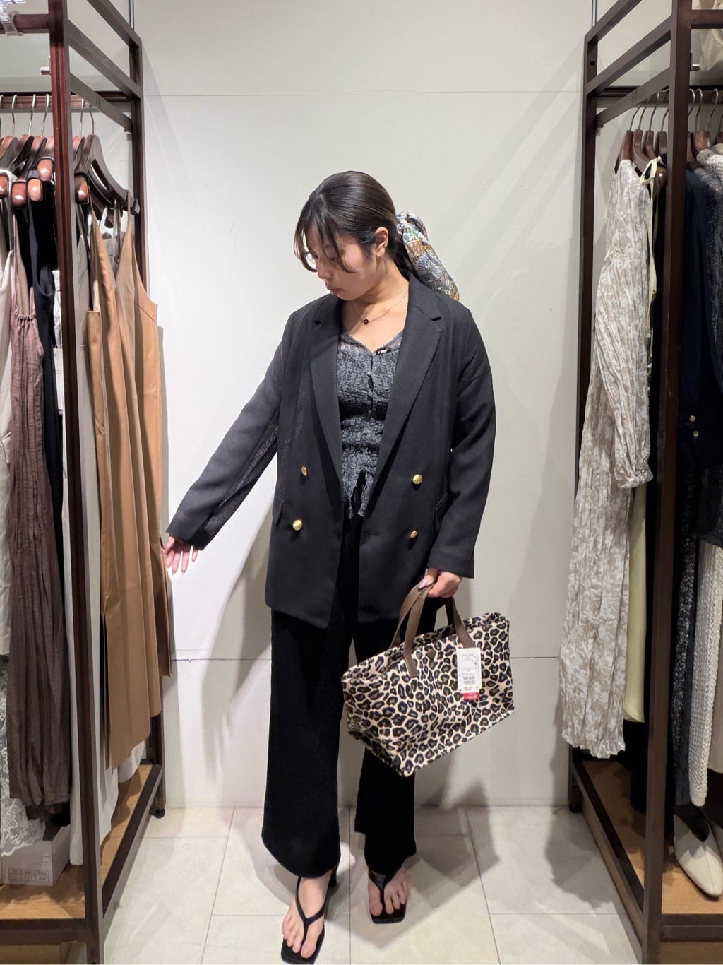 Te chichi | エコレザートングサンダル | Rakuten Fashion(楽天