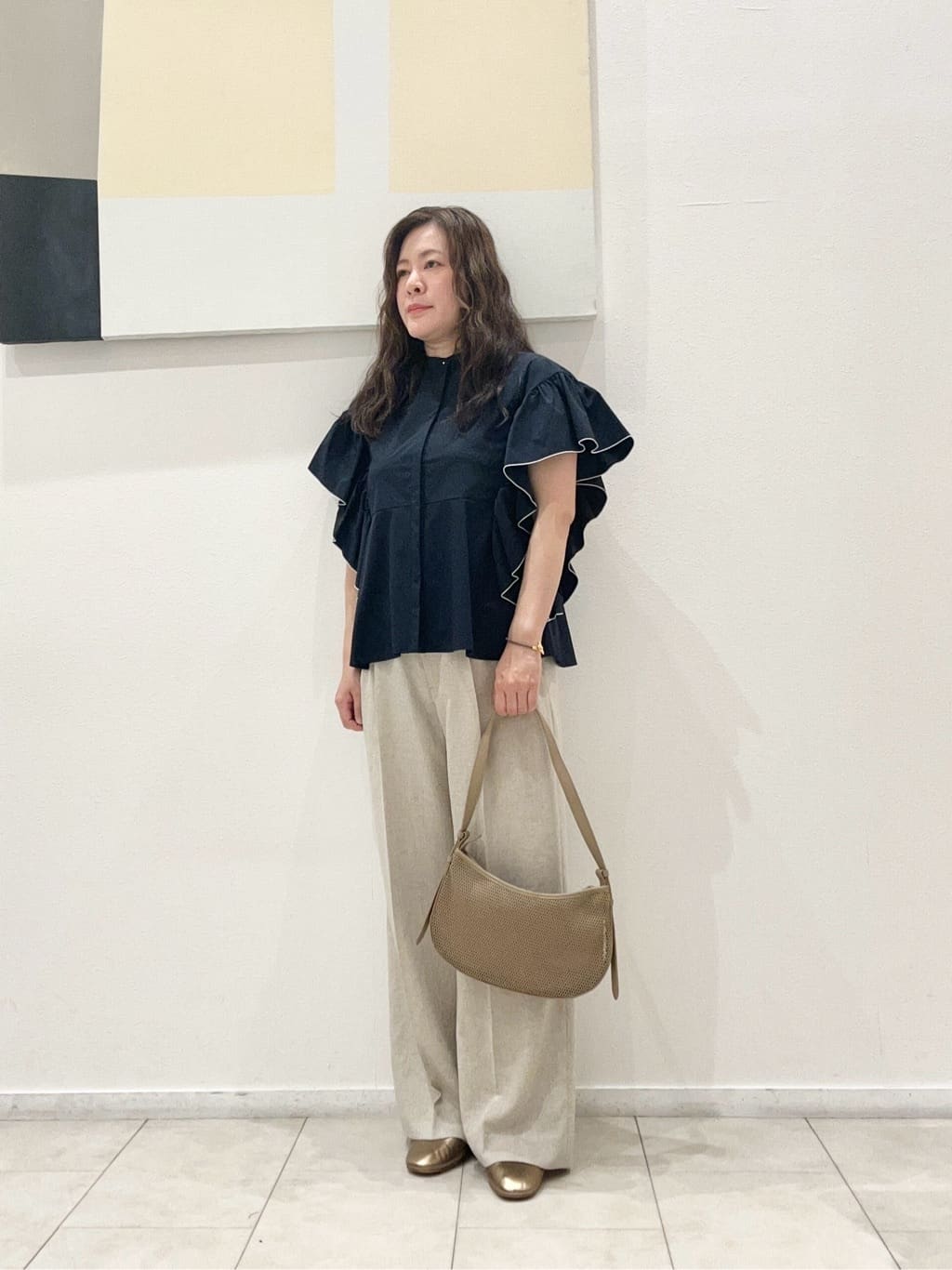 UNITED ARROWS LTD. OUTLET | イージー フレアスリーブ ブラウス -撥水