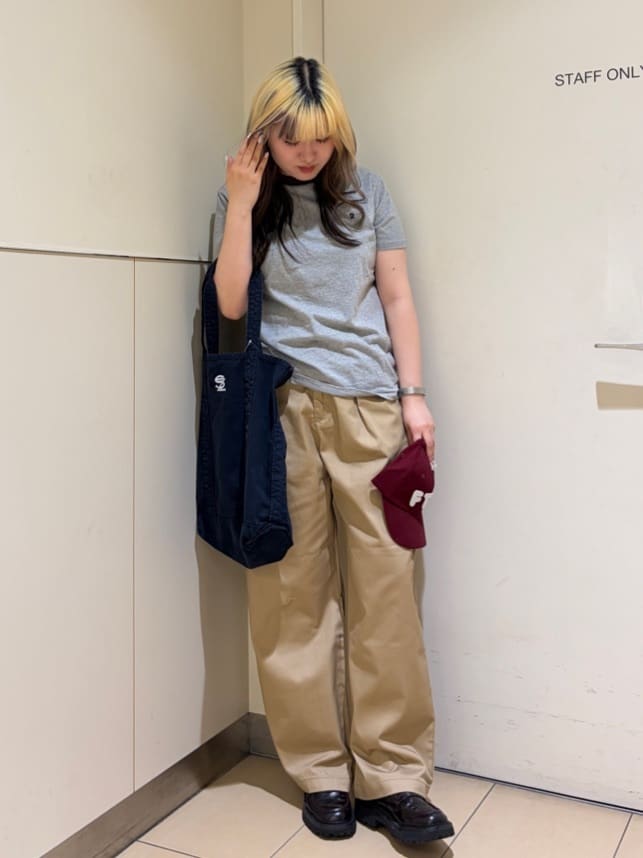 FREAK’S STOREの別注 TOTE BAG/ロゴ刺繍 トートバッグを使ったコーディネートを紹介します。｜Rakuten Fashion(楽天ファッション／旧楽天ブランドアベニュー)7112553