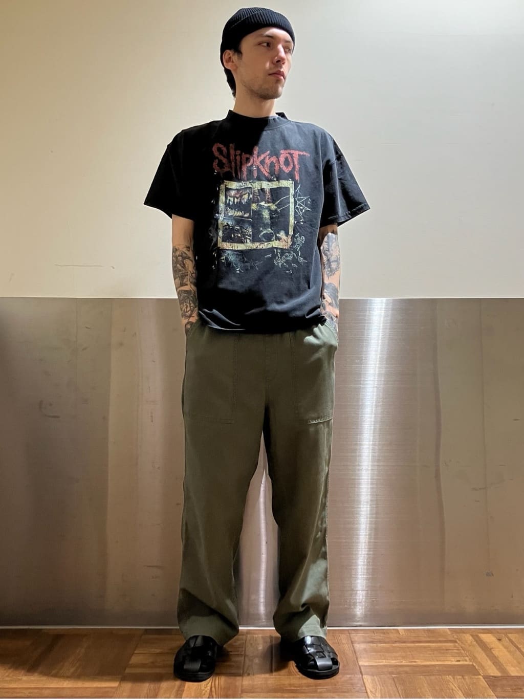 FREAK’S STOREの別注 綿麻 RollKnit CAPを使ったコーディネートを紹介します。｜Rakuten Fashion(楽天ファッション／旧楽天ブランドアベニュー)7112923