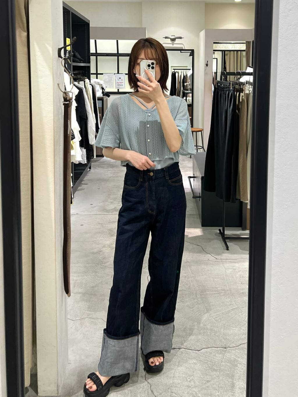 mysty womanのラッセルレースアンサンブル2を使ったコーディネートを紹介します。｜Rakuten Fashion(楽天ファッション／旧楽天ブランドアベニュー)7113818