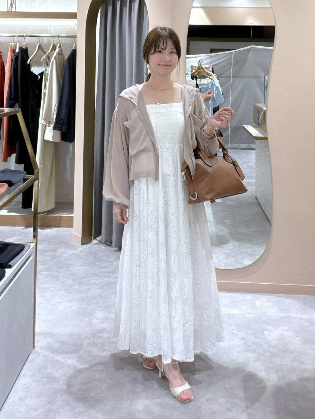 mysty woman | レースキャミワンピシャツSET | Rakuten Fashion(楽天
