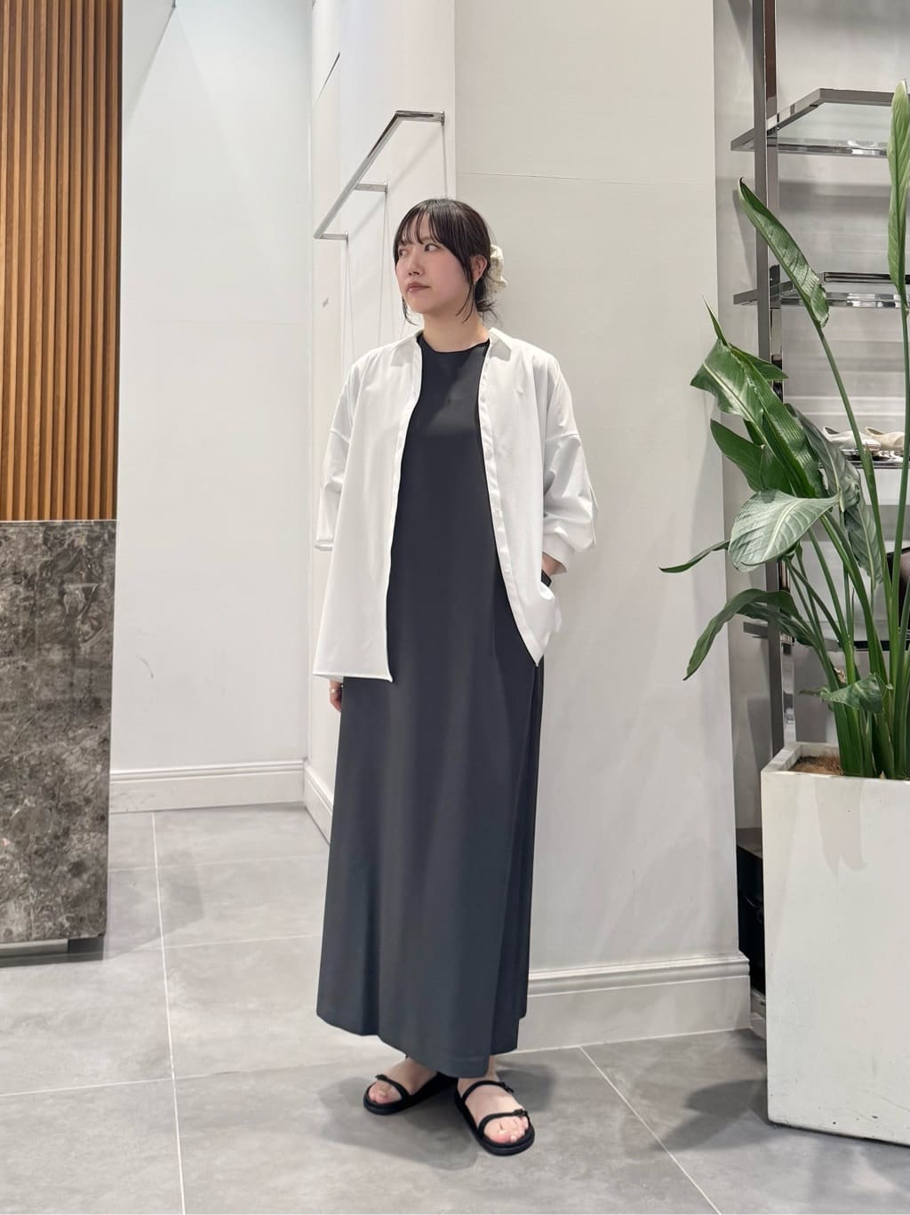 MARW UNITED ARROWS 5分袖 ベーシック ロング ワンピース 楽天市場】＜MARW UNITED ARROWS＞5分袖 ベーシック ロング ワンピース