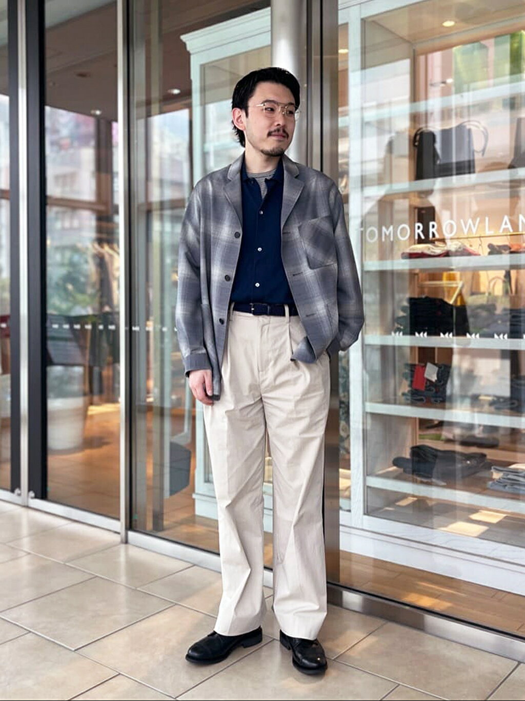 TOMORROWLAND | Maison Boinet 革巻き メッシュベルト | Rakuten