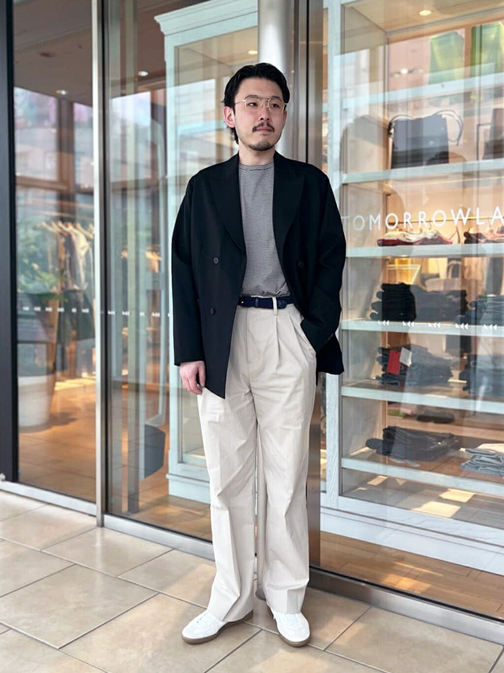 TOMORROWLAND | Maison Boinet 革巻き メッシュベルト | Rakuten