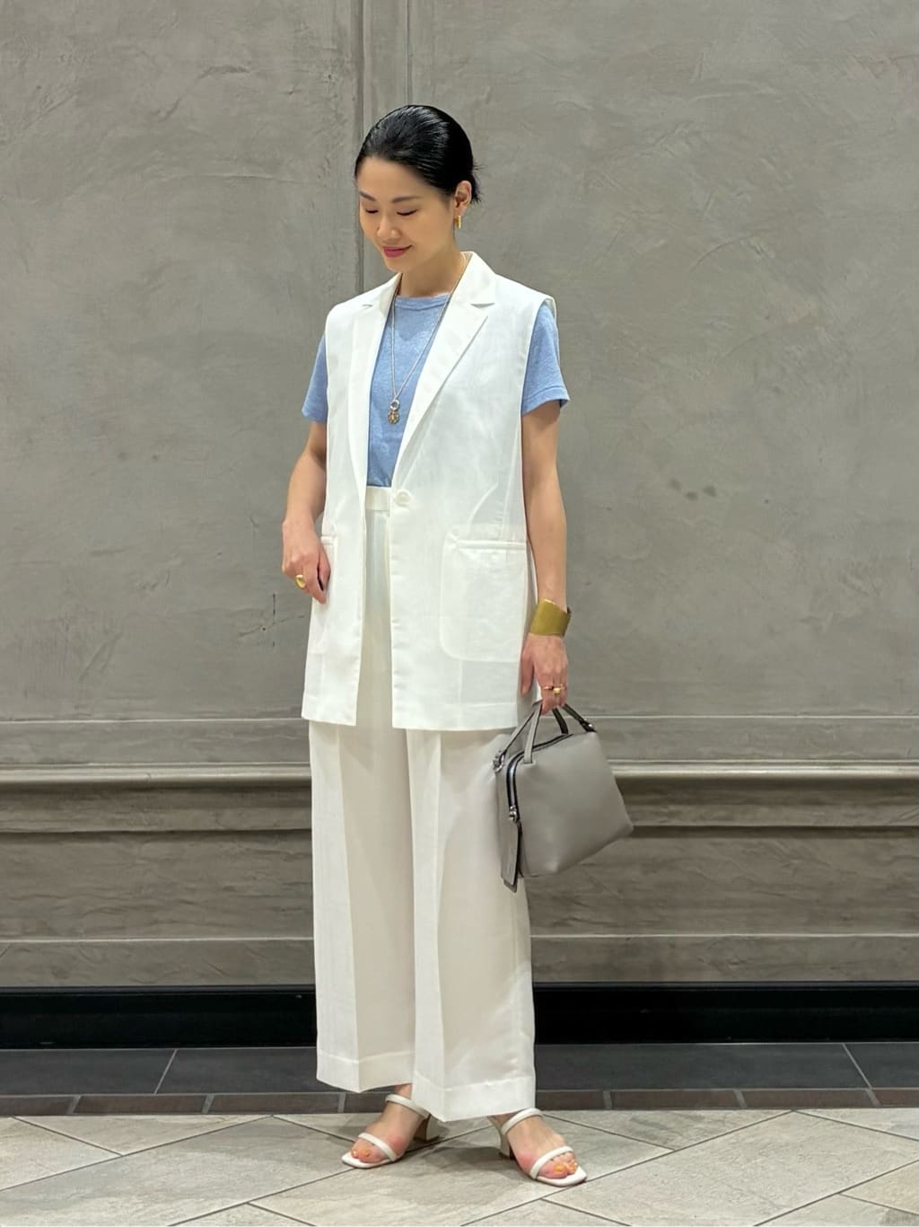 UNITED ARROWS | シアー ミドル ベスト -ウォッシャブル- | Rakuten