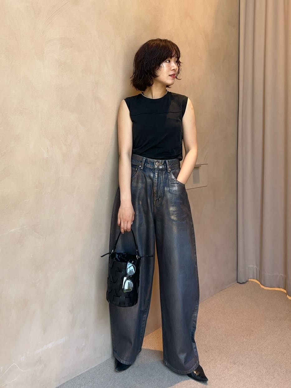 ASTRAET コーティング BIG バルーンデニムパンツ UNISEX UNITED ARROWS | <ASTRAET>コーティング BIG バルーンデニムパンツ