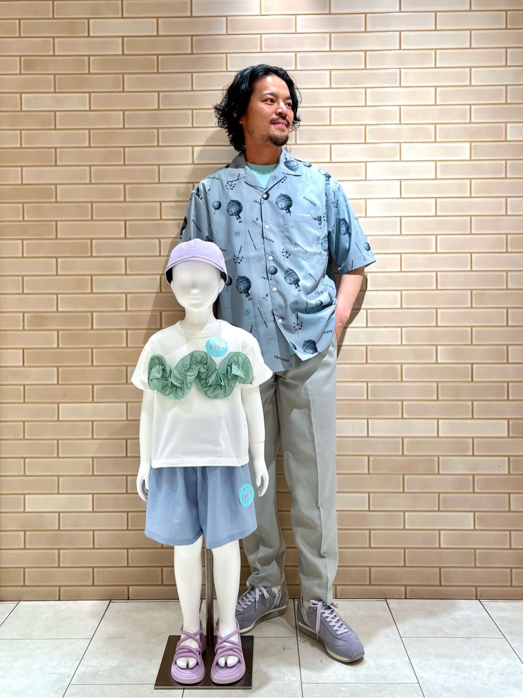 UNITED ARROWS green label relaxing | A+ COOL ビズ クルーネック