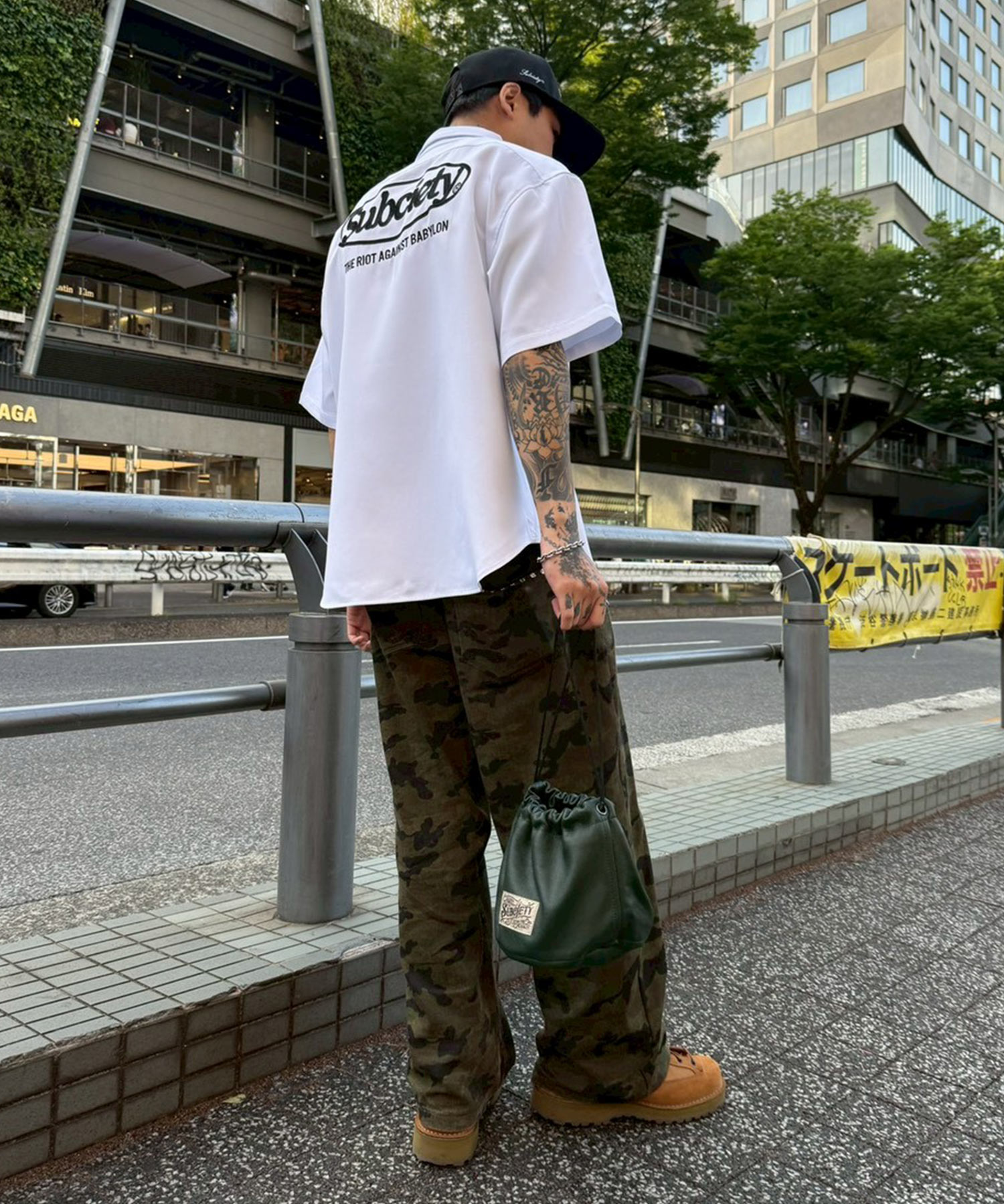 Subciety | Leather effects bag | Rakuten Fashion(楽天ファッション