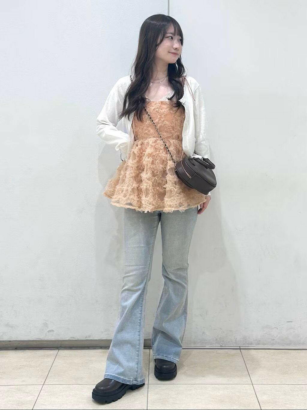 Heather | 【新色入荷】ボリュームチュールキャミ | Rakuten Fashion
