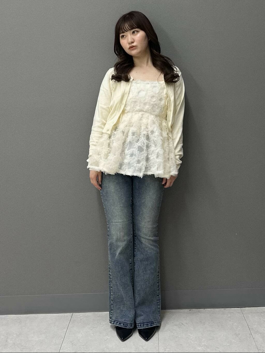 Heather | 【新色入荷】ボリュームチュールキャミ | Rakuten Fashion