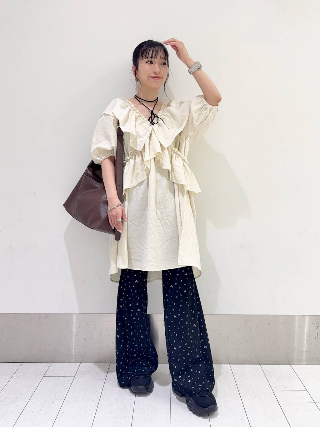 LOWRYS FARM | マルチWAYフリルミニワンピースSS | Rakuten Fashion