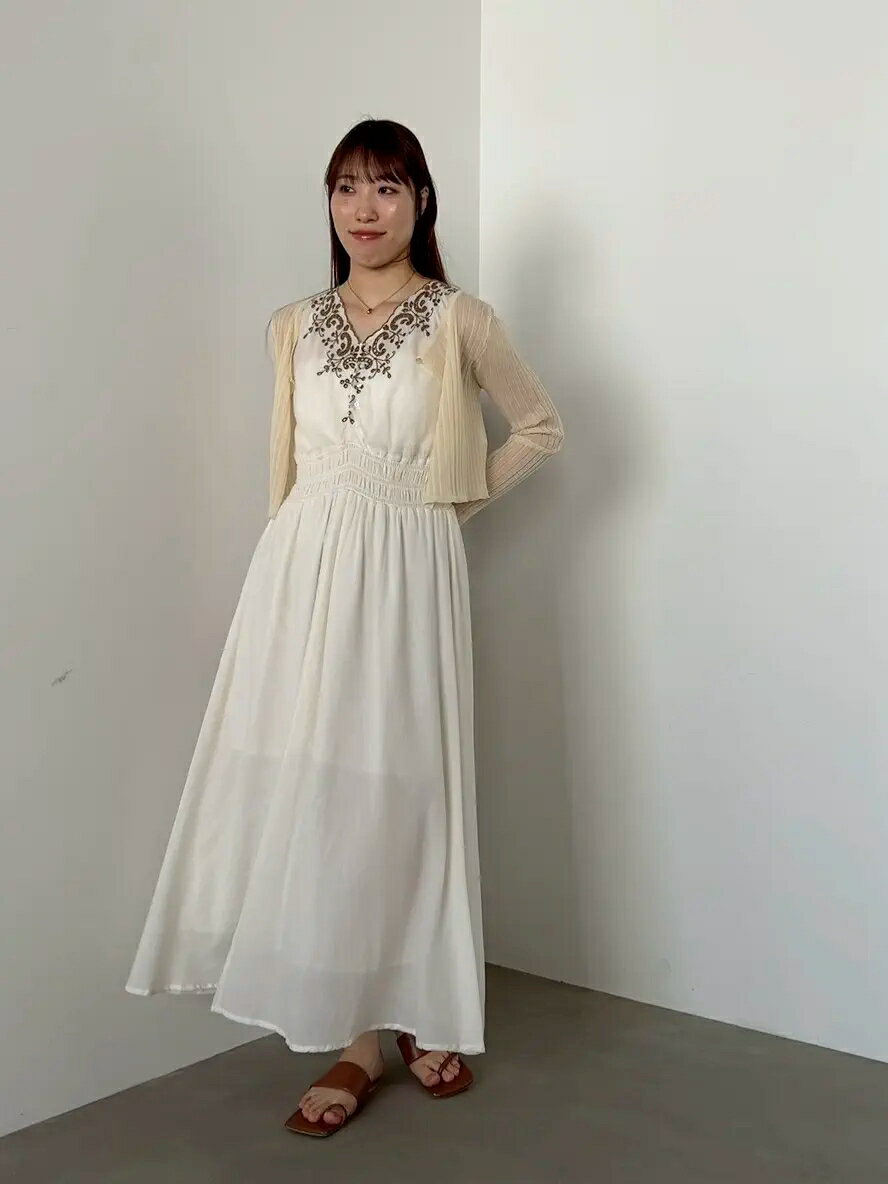 Bab / Bou Jeloud | 【低身長向けサイズあり】スカラップ刺繍ウエスト