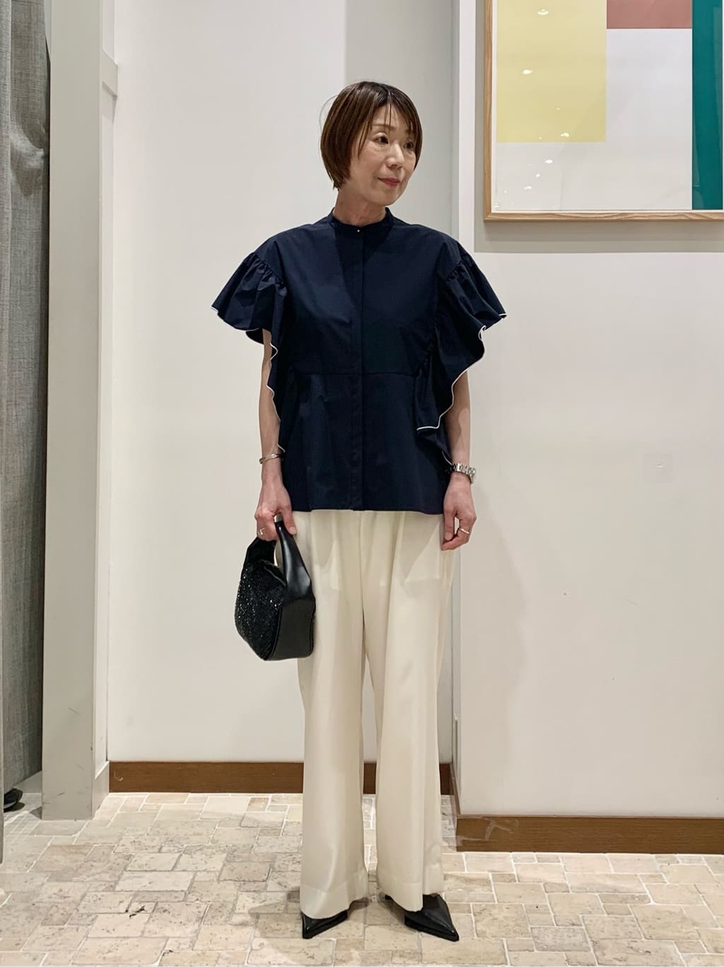 UNITED ARROWS LTD. OUTLET | イージー フレアスリーブ ブラウス -撥水