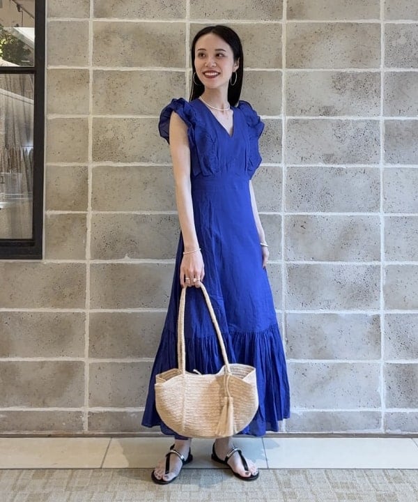 Demi-Luxe BEAMS | 【別注】MARIHA / 夏の夢のワンピース ソリッド