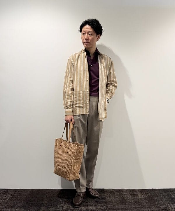 BEAMS MEN | 【別注】MORGANO / コットン ショートスリーブ ニット