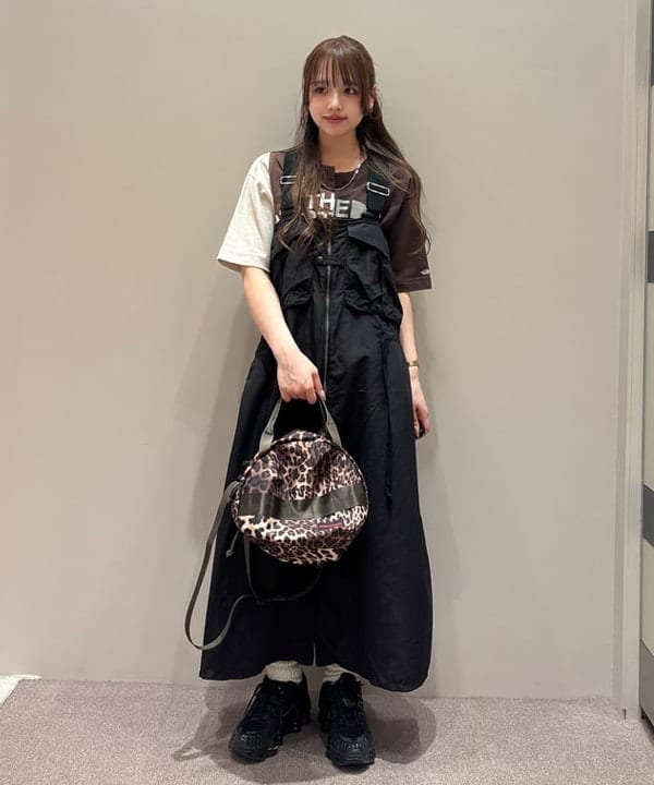 BEAMS WOMEN | ナイロン フィッシング ベスト アレンジ ワンピース＜着