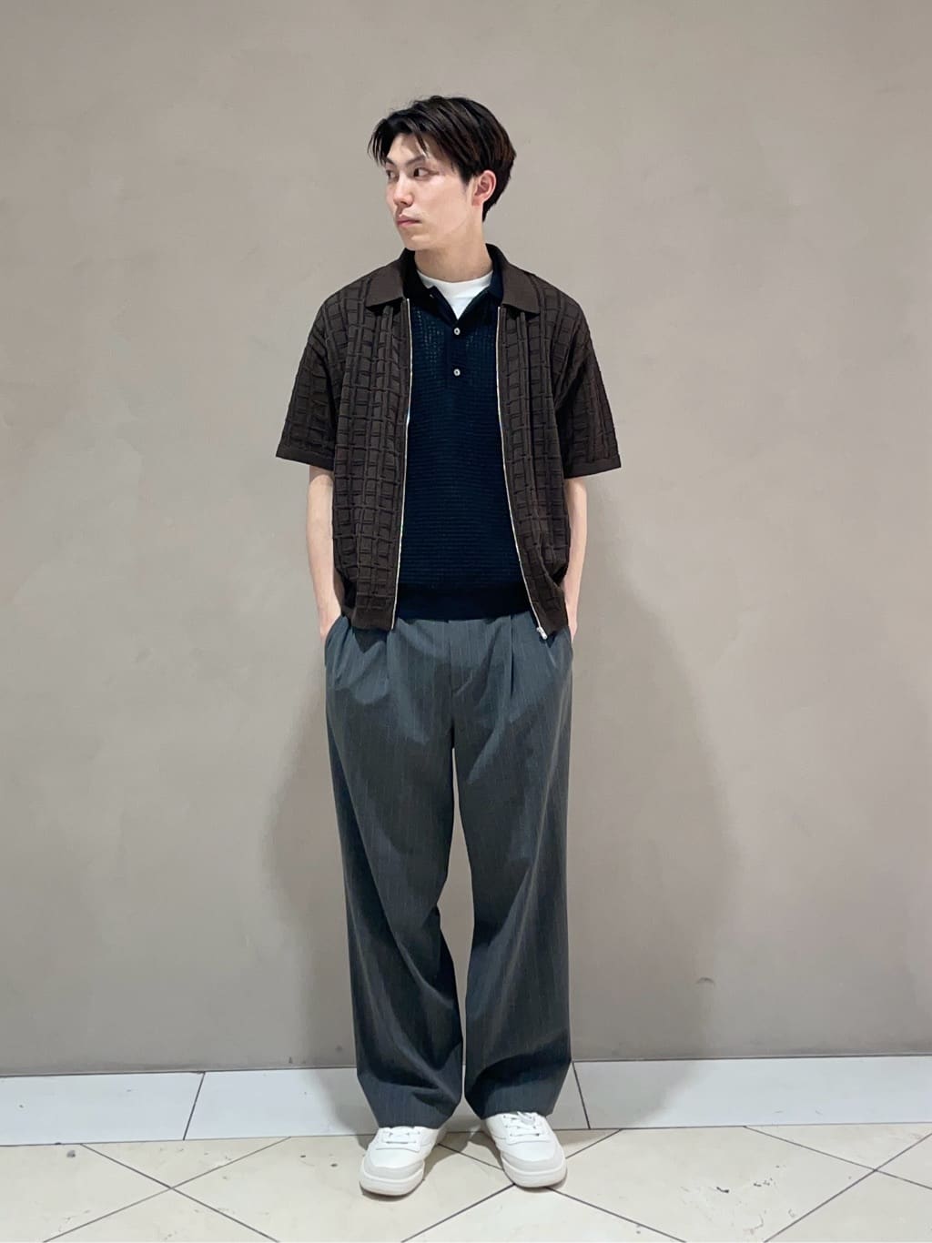 BEAUTY&YOUTH UNITED ARROWS - H BEAUTY&YOUTH ポロニット BEAUTY&YOUTH UNITED ARROWS | シアー ニット ポロシャツ | Rakuten