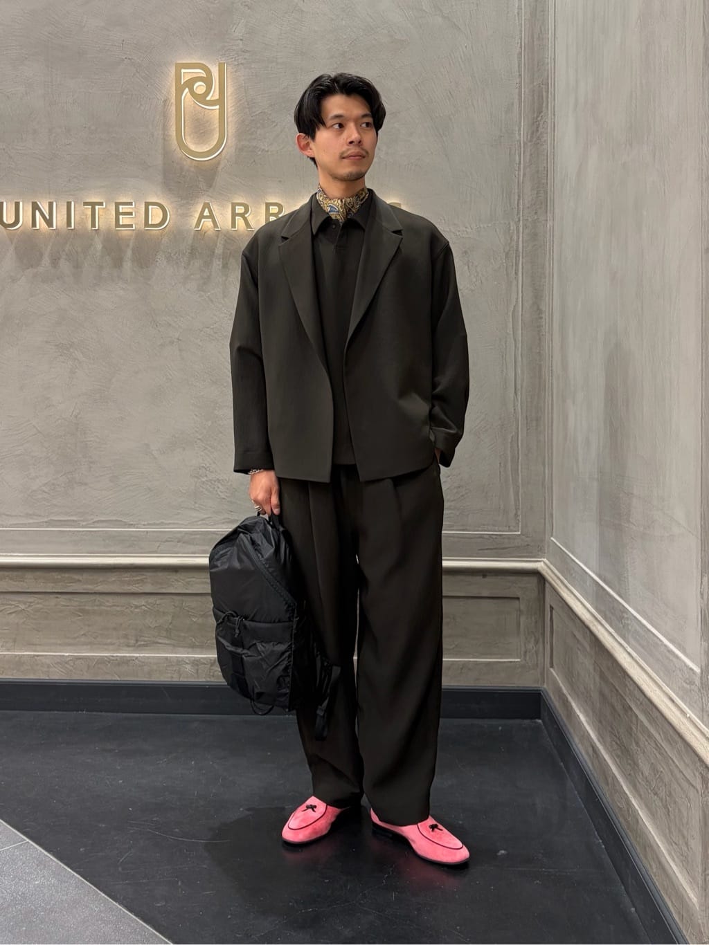 トップス UA & SONSby DAISUKE OBANA I PL SSL SHIRT UNITED ARROWS & SONS（ユナイテッドアローズアンドサンズ）の「UNITED