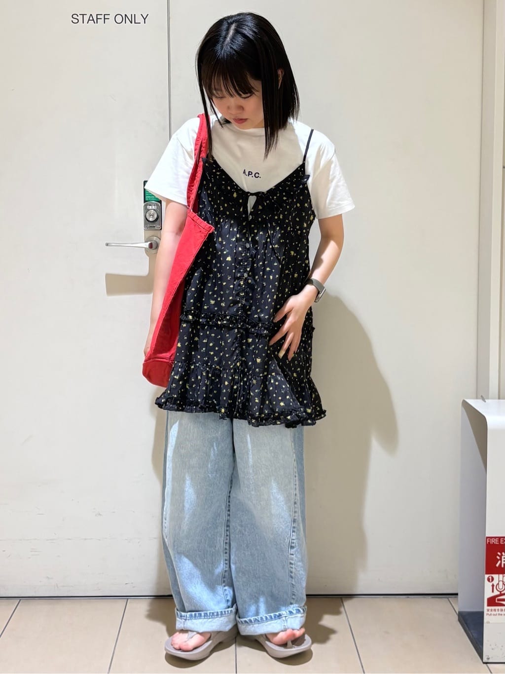 ぱんだ様確認用 FREAK'S STORE | シンチバックデニムパンツ | Rakuten Fashion(楽天