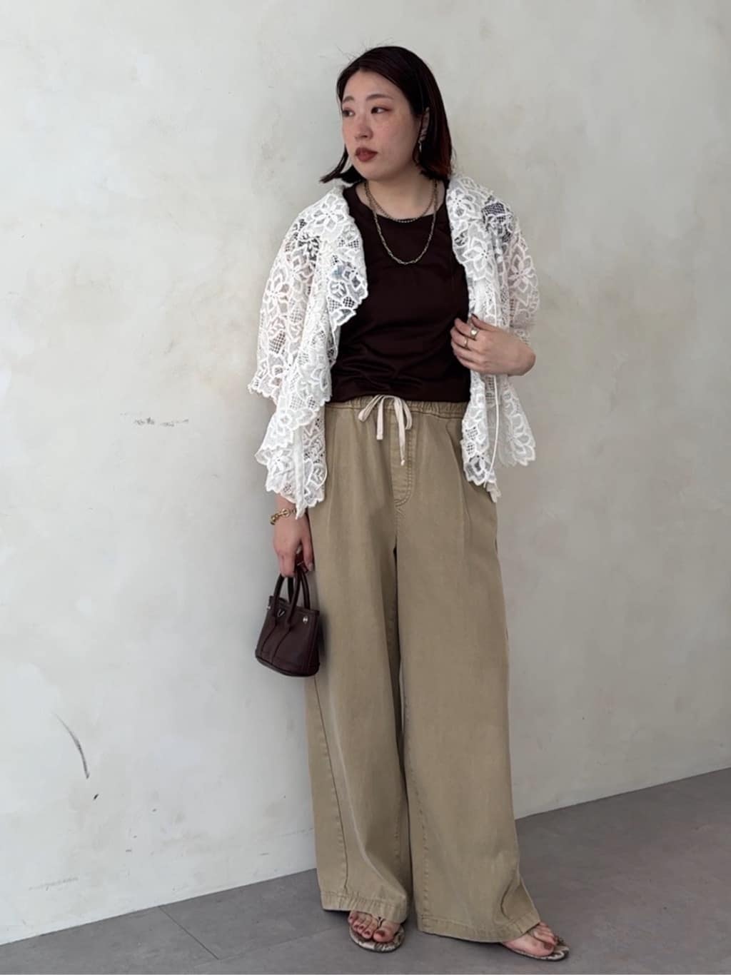 DOUDOU | レースボレロカーディガン | Rakuten Fashion(楽天