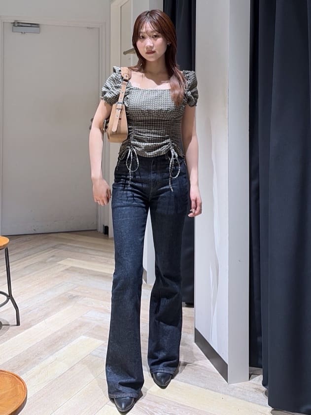 moussy | MULTIWAY GATHER ブラウス | Rakuten Fashion(楽天