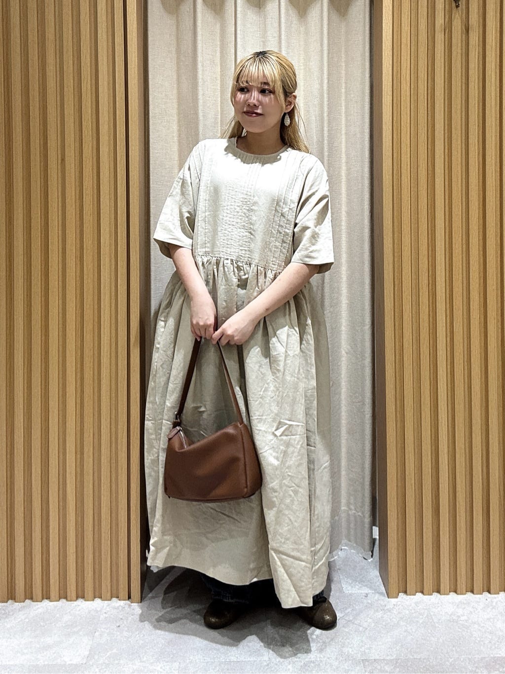 Samansa Mos2 | 【WEB限定 Sサイズ】メッシュ花刺繍ベスト付き