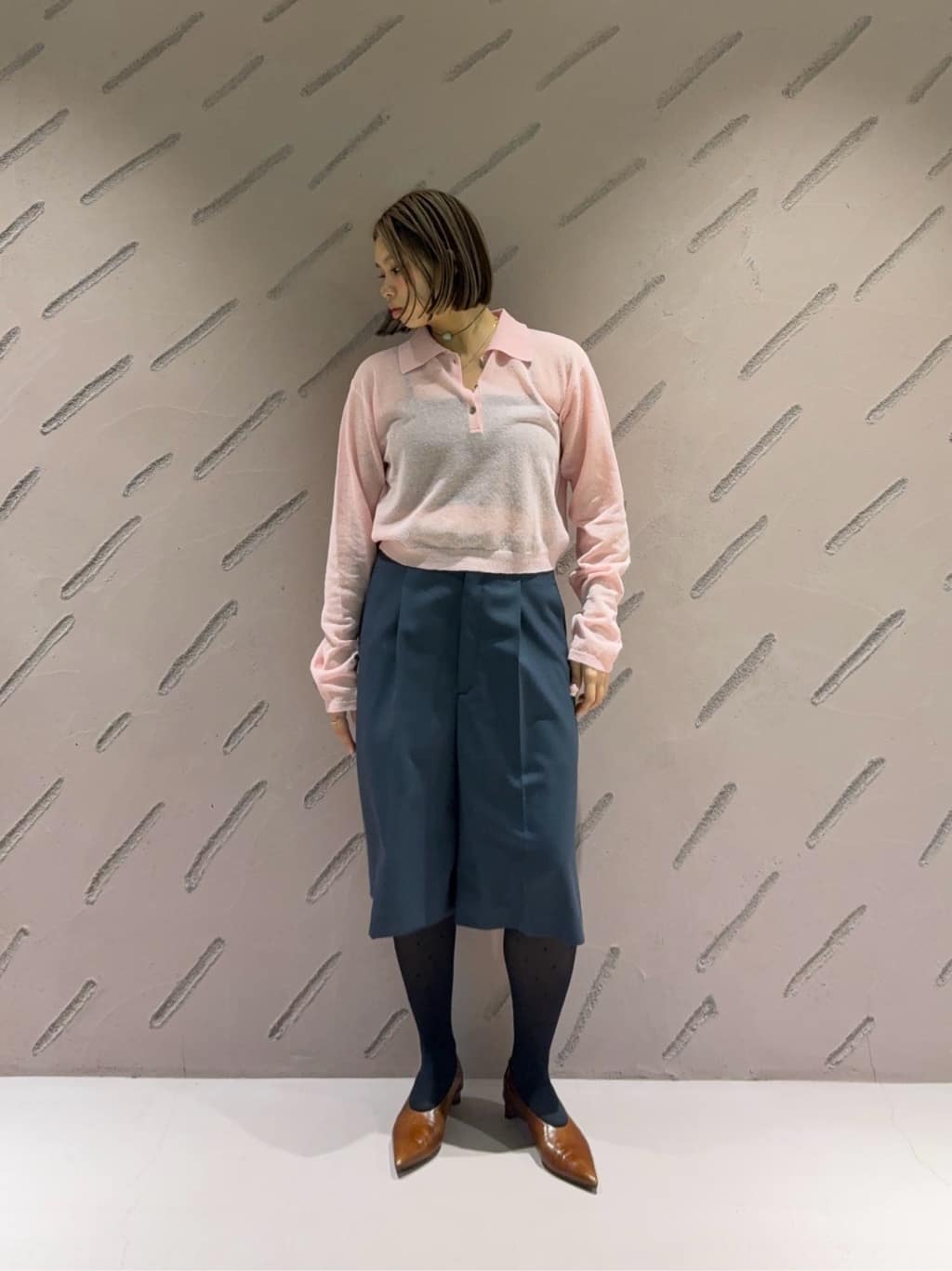 BEAUTY&YOUTH UNITED ARROWS | <6(ROKU)>センタークリース ネイビー