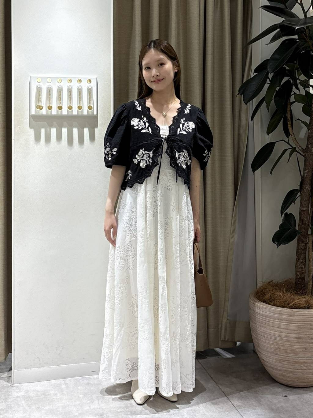 mysty woman | 花刺繍ボレロシャツ | Rakuten Fashion(楽天