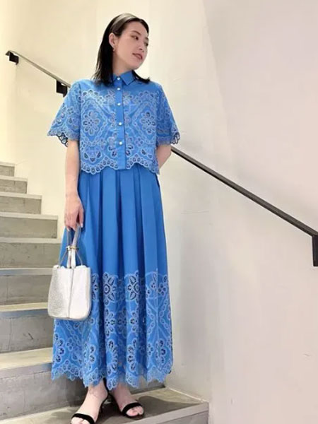 TIARA | カットワークレースショートスリーブシャツ | Rakuten Fashion