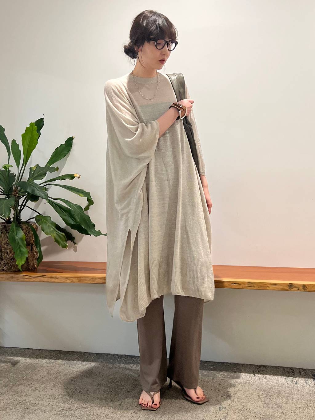 Curensology | リネンオーバーチュニック | Rakuten Fashion(楽天