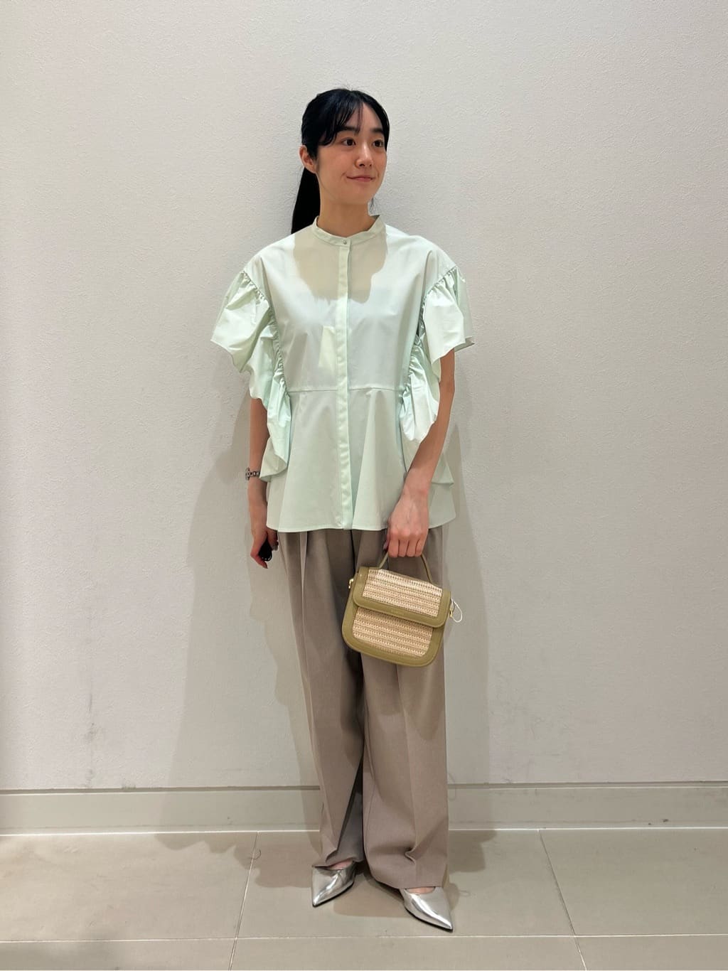 UNITED ARROWS LTD. OUTLET | イージー フレアスリーブ ブラウス -撥水
