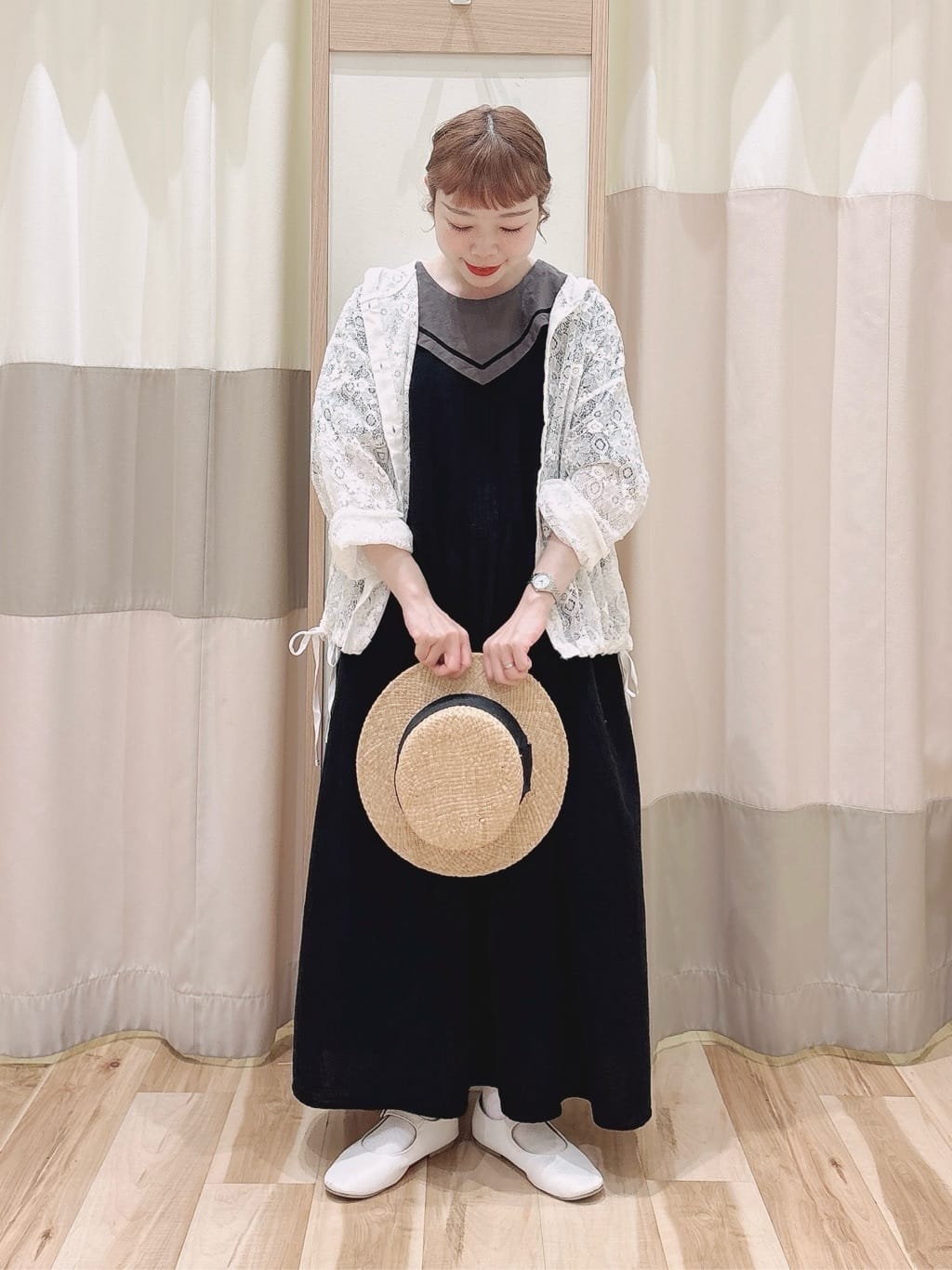 Samansa Mos2 | ビッグ襟前後2WAYワンピース | Rakuten Fashion(楽天