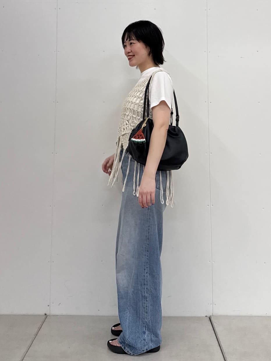 ear PAPILLONNERのコロンボストンバッグを使ったコーディネートを紹介します。｜Rakuten Fashion(楽天ファッション／旧楽天ブランドアベニュー)7124391
